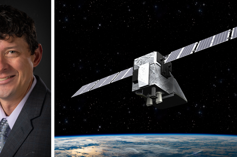 Brian Pramman and the MethaneSat satellite