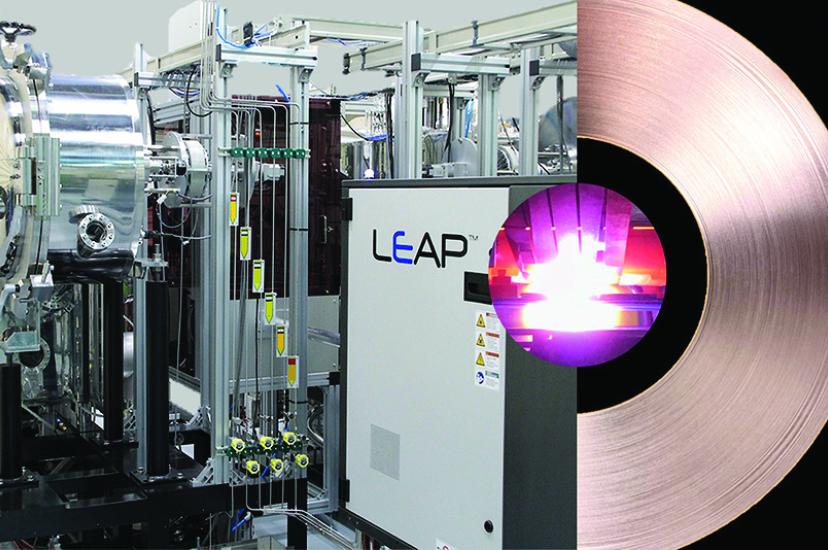 Coherent Leap lasers and high-temperature superconducting tape