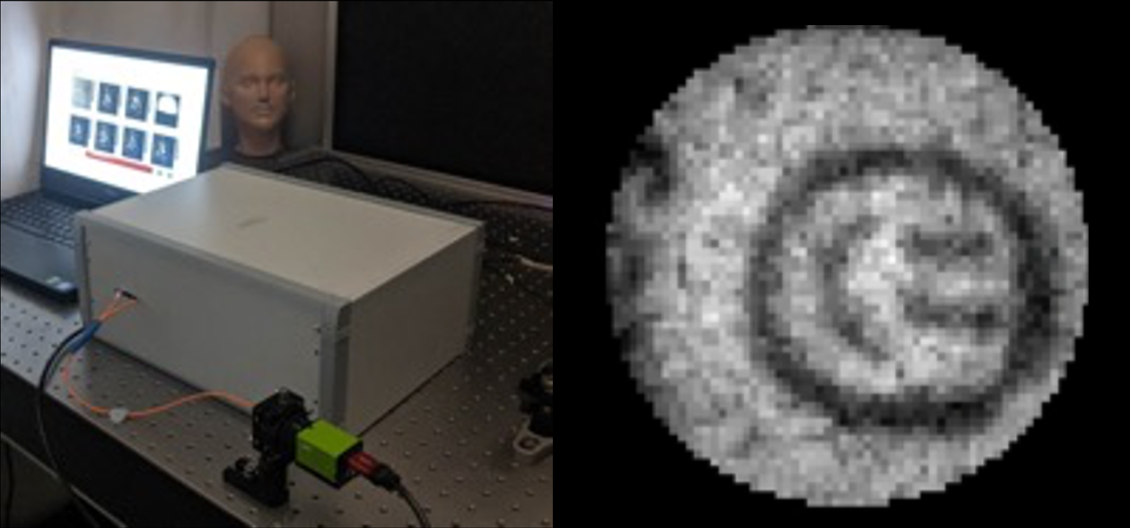 Endoscope width of a human hair