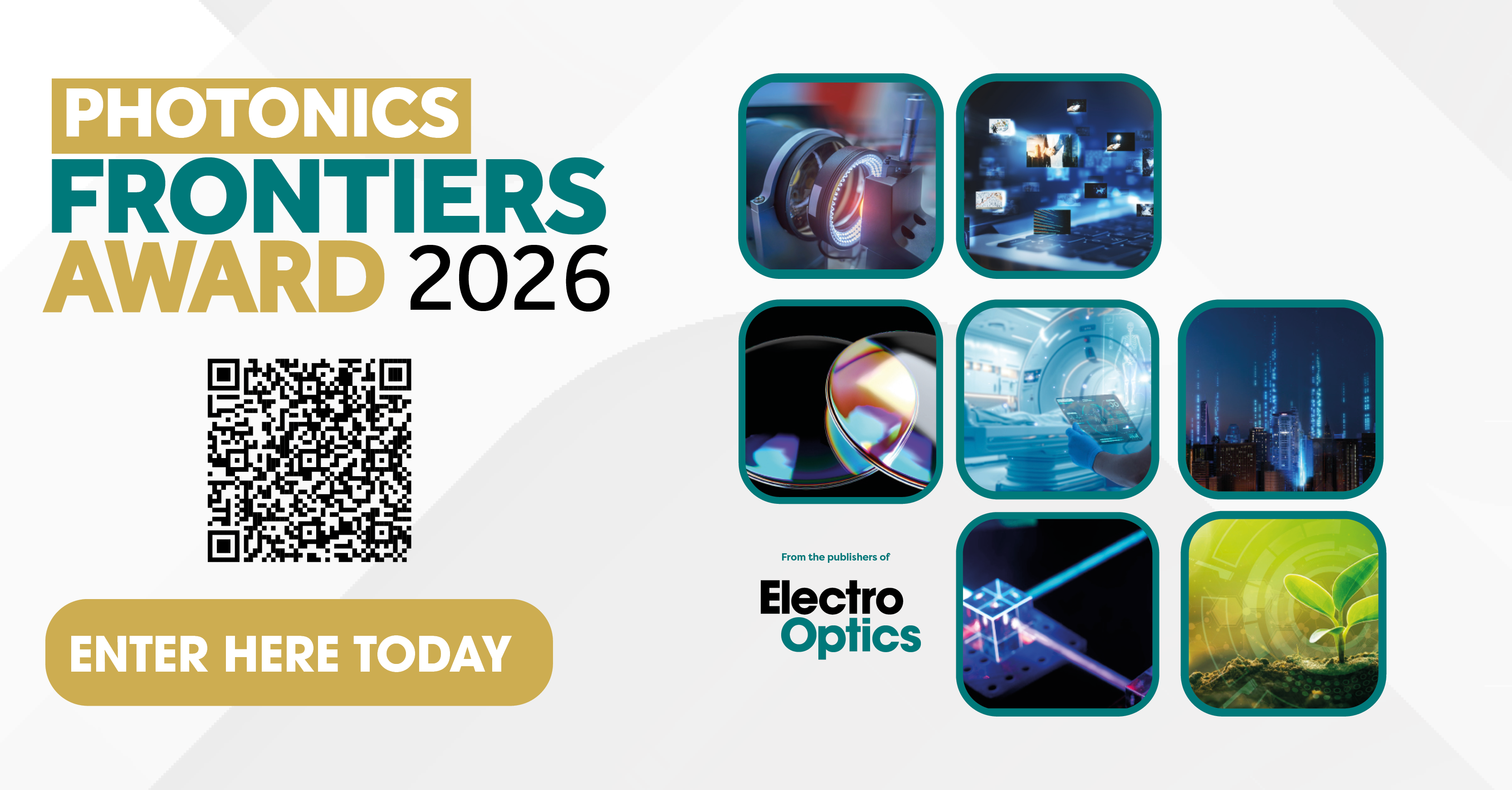 The Photonics Frontiers Award 2026 logo