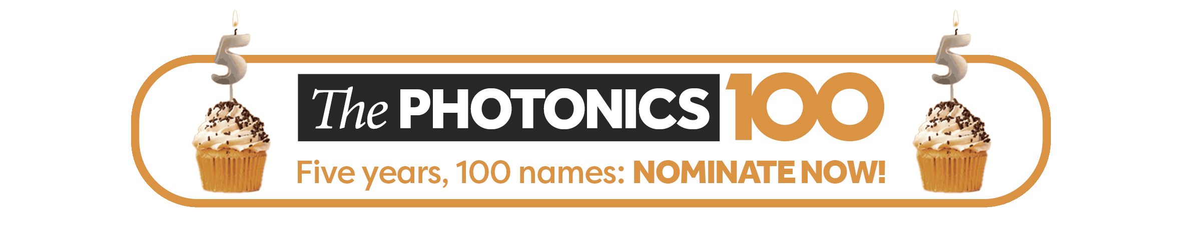 The Photonics100 Nominate Now button
