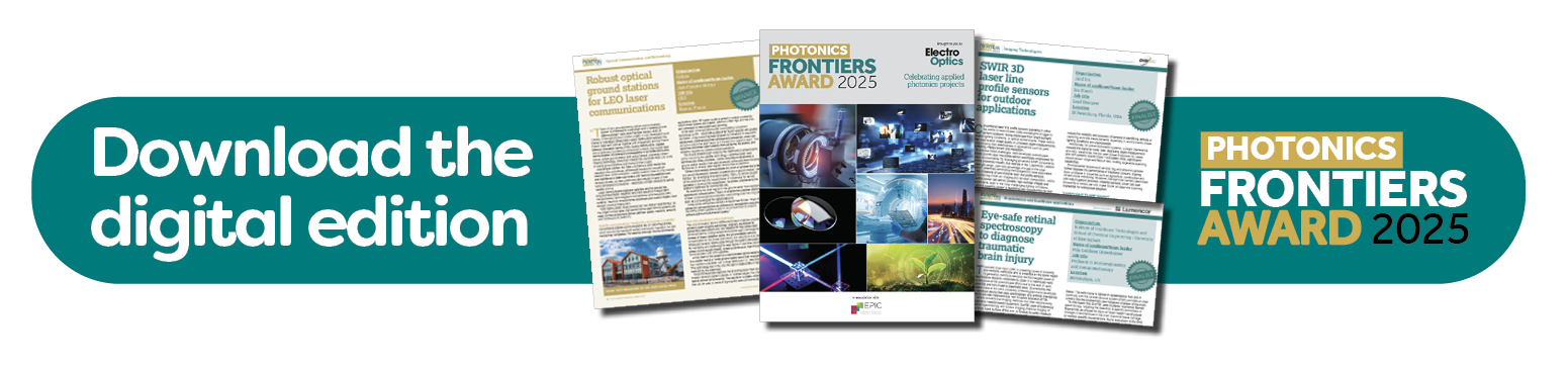 Photonics Frontiers Award 2025 - download the digital edition button