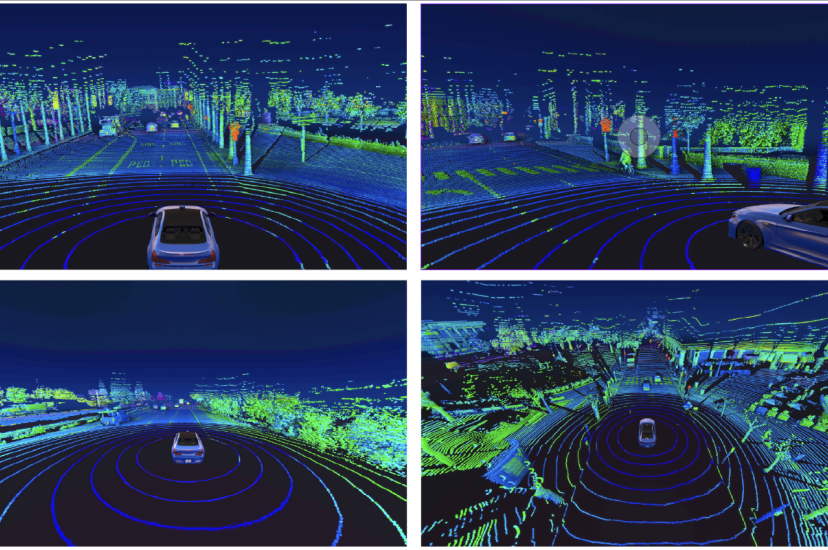 Automotive lidar scans