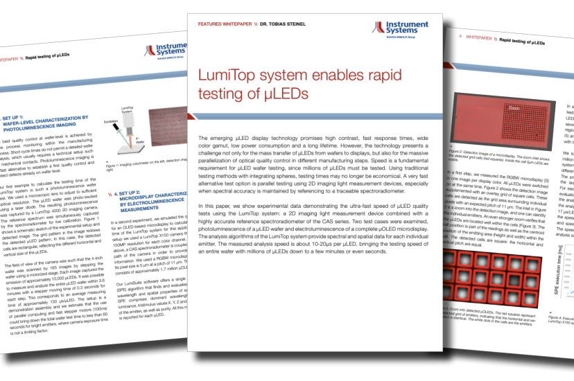 Instrument Systems White Paper