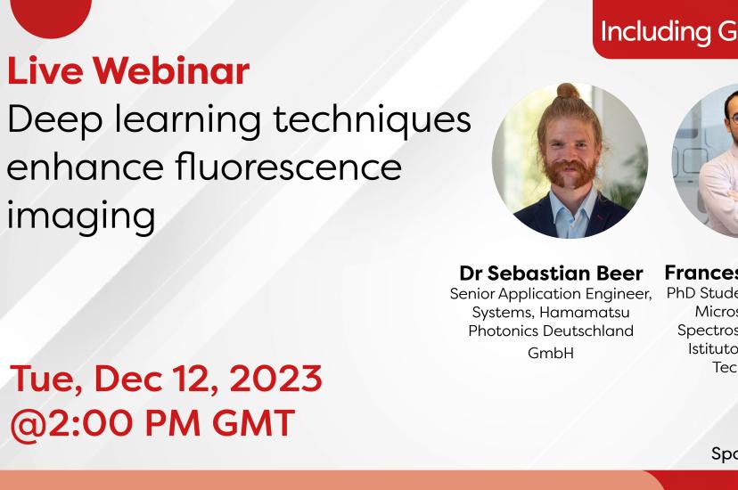 Deep learning in fluorescence imaging webinar