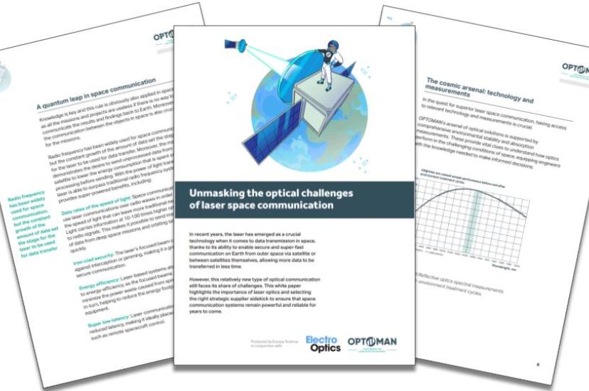 Unmasking the optical challenges of laser space communication