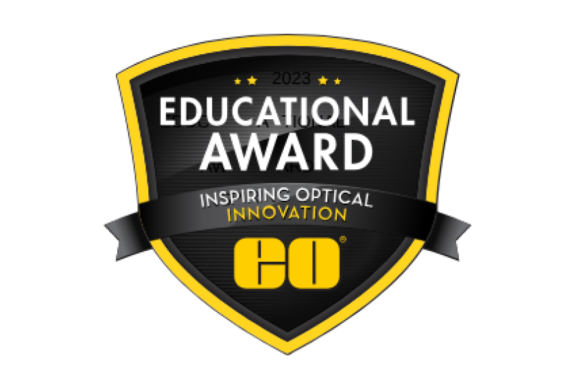 Edmund Optics Education Award logo