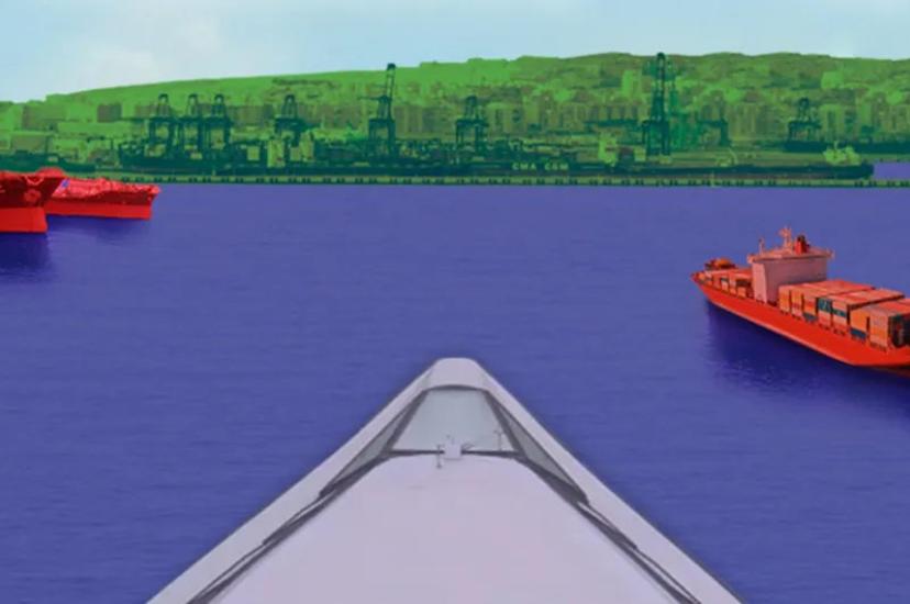 Rec-SEA Plugin software from Seadronix uses LiDAR to help autonomous ships navigate safely