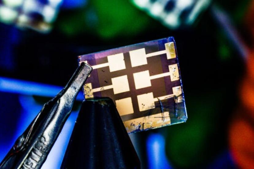 Perovskite LED display