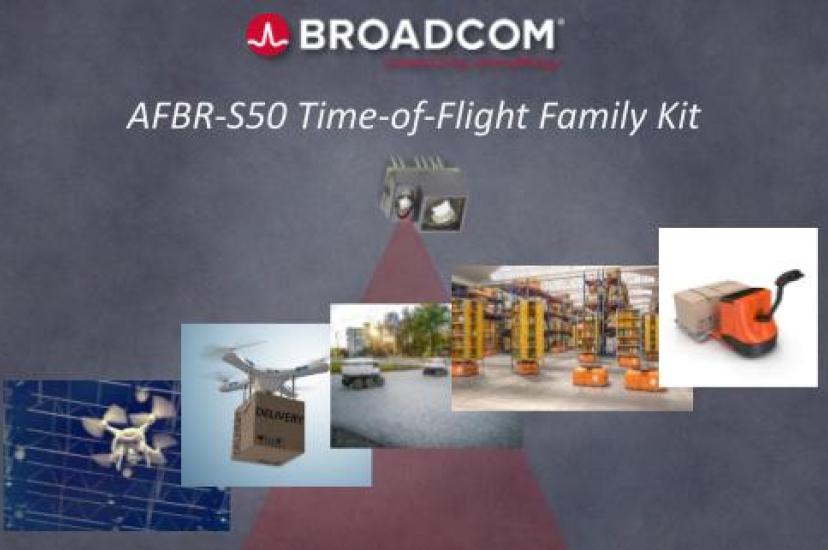 The Broadcom® AFBR-S50 TOF-sensor family