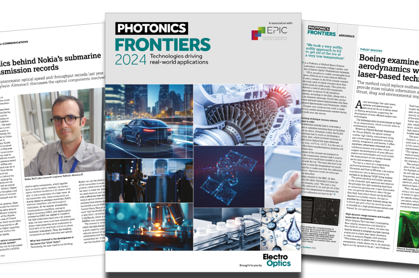 Photonics Frontiers 2024 cover