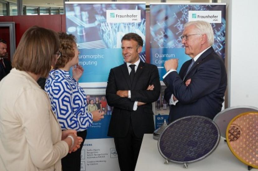 Presidents Emmanual Macron and Frank-Walter Steinmeier visited the Fraunhofer Institute on a state visit while Fraunhofer and CEA-Leti signed a memorandum of understanding