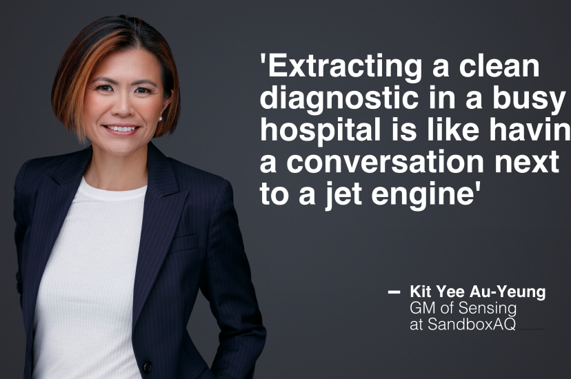 Kit Yee Au-Yeung gave a presentation titled 'From bench to bedside: key lessons from solving unmet medical challenges with quantum sensing and AI' at the Commercialising Quantum event