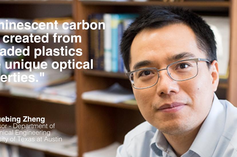 How to transform complex plastics into valuable chemicals, using a low-powered laser
