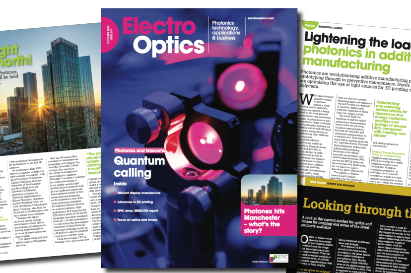 October issue of Electro Optics