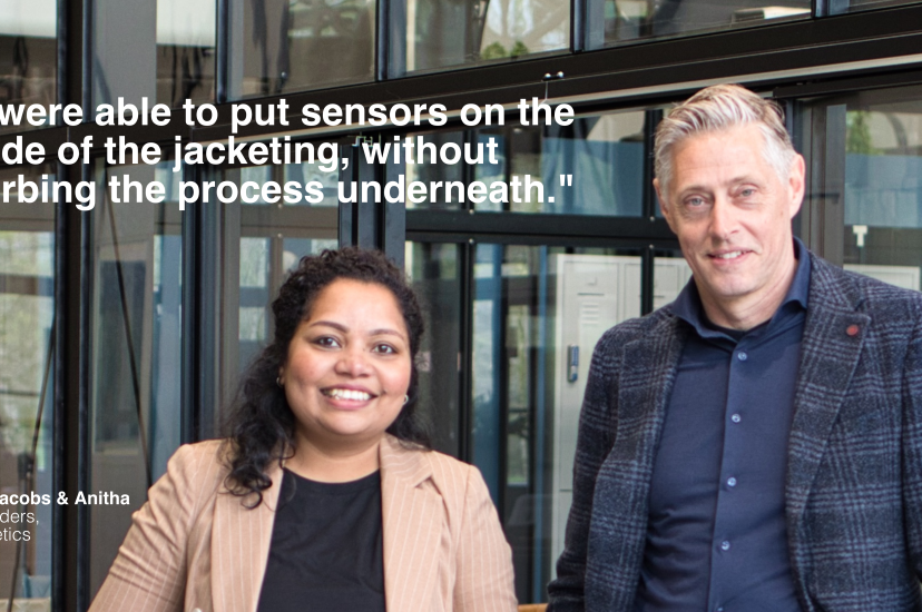 Senergetics co-founders Frank Jacobs and Anitha