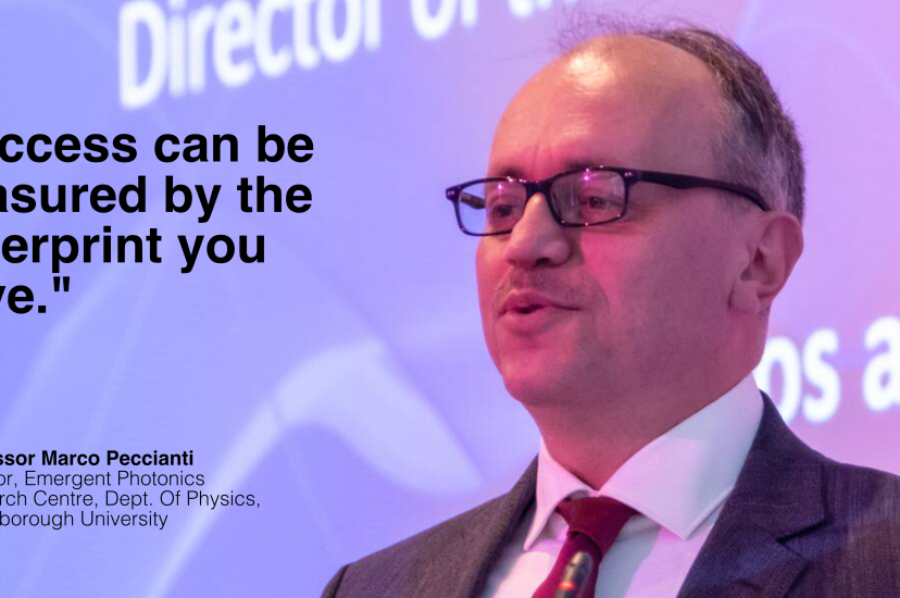 Marco Peccianti. Director, Emergent Photonics Research Centre, Dept. Of Physics, Loughborough University 