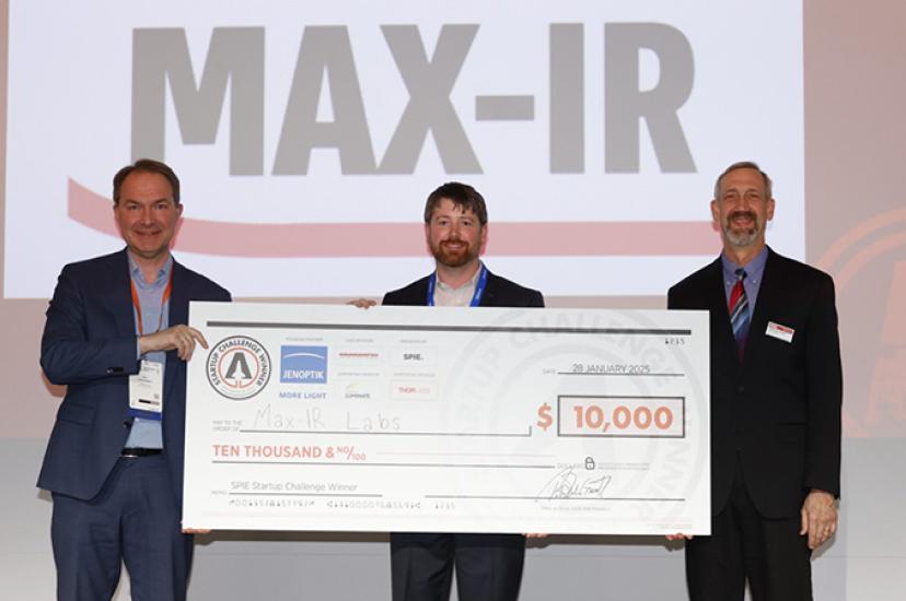 SPIE Startup Challenge 2025 winner: Max-IR Labs Trey Daunis