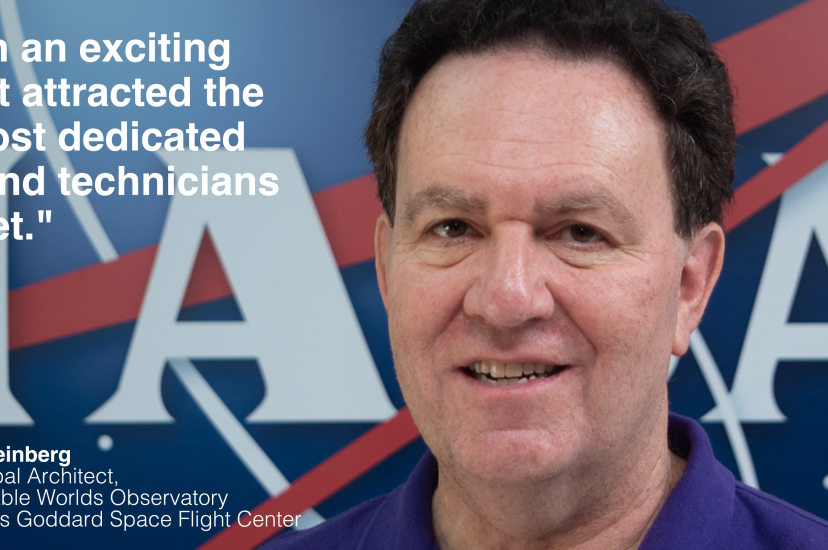 Lee Feinberg, Principal Architect of the Habitable Worlds Observatory, NASA Goddard Space Flight Center