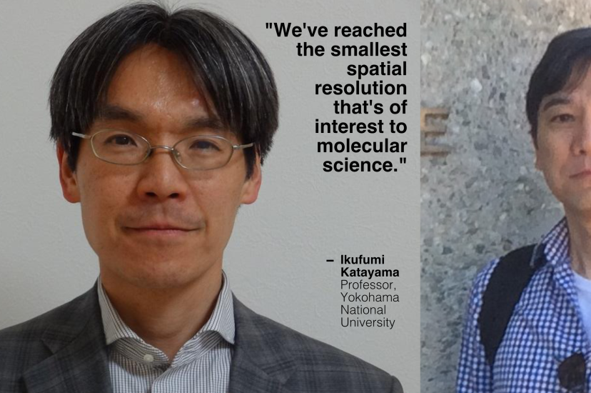 Ikufumi Katayama (l) and Jun Takeda (r), Professors at Yokohama National University
