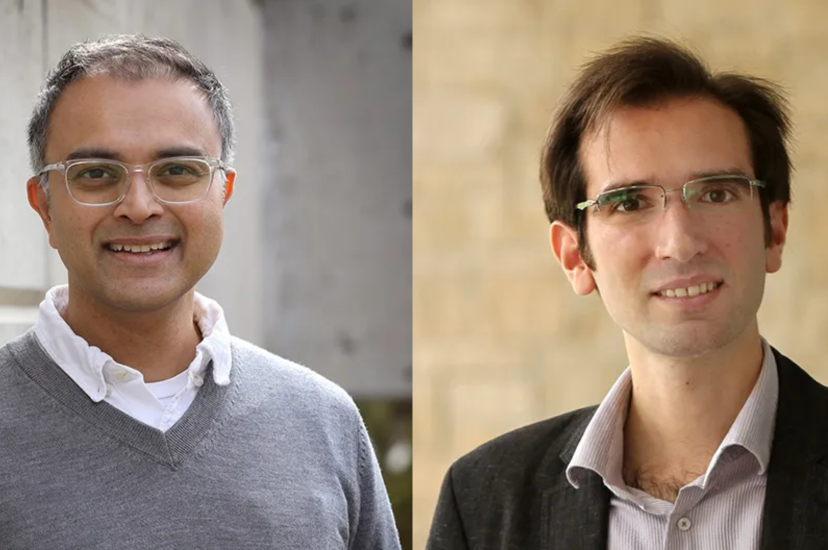 Rajesh Menon (l) and Berardi Sensale-Rodriguez (r)