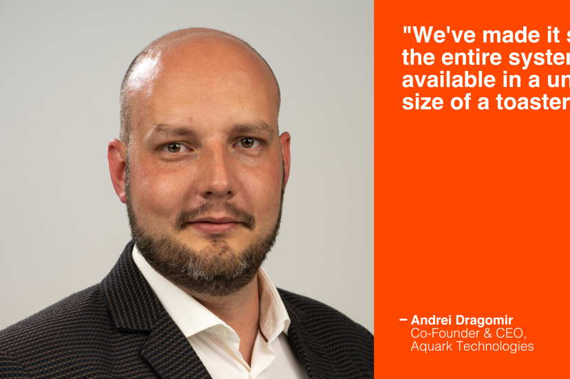 Andrei Dragomir, Aquark Technologies co-founder and CEO