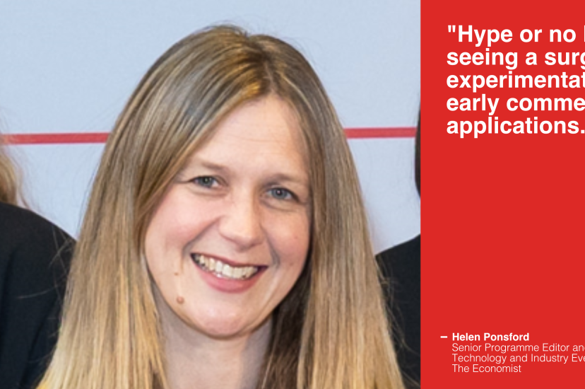 Helen Ponsford, Senior Programme Editor and Head of Trade, Technology and Industry Events Programming, The Economist