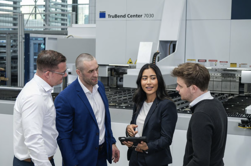 Trumpf’s new smart factory inspires visitors