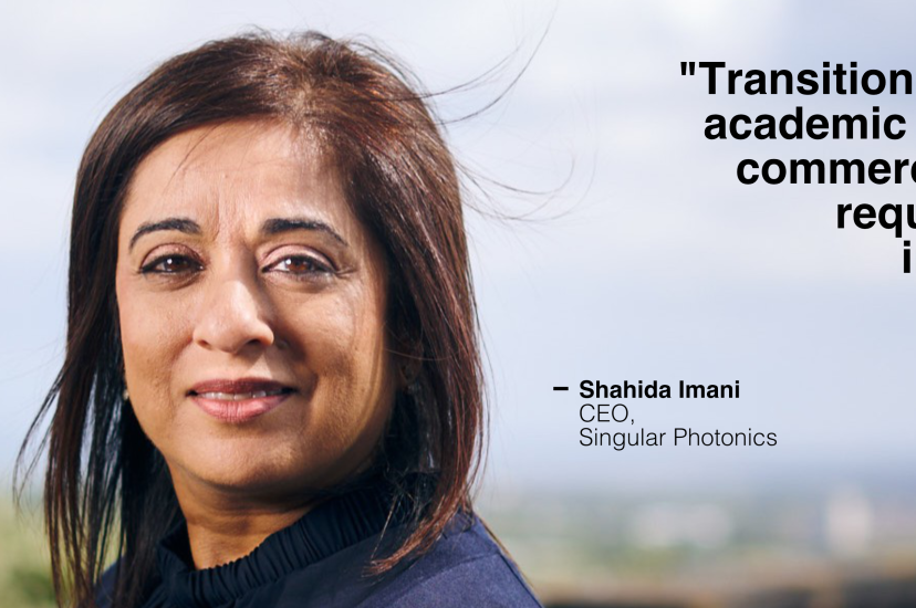 Shahida Imani, CEO Singular Photonics