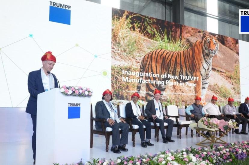 TRUMPF's inauguration ceremony of its new facility in India
