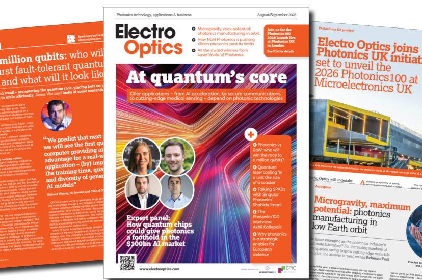 Aug/Sep issue of Electro Optics