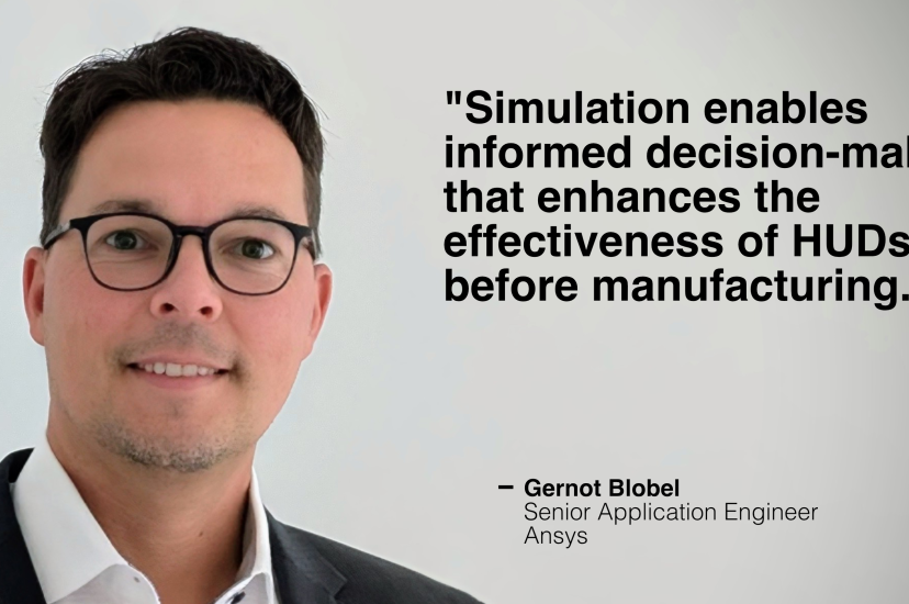 Gernot Blobel, Senior Application Engineer, Ansys