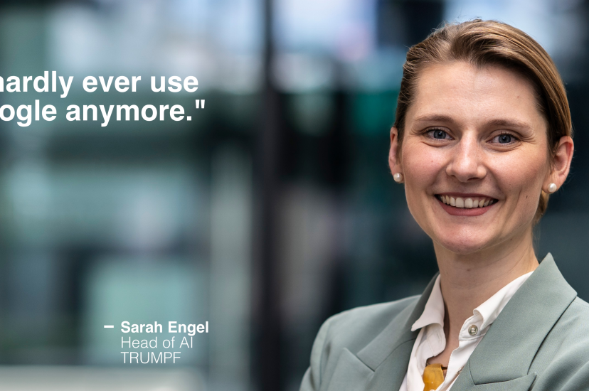 Sarah Engel, Head of AI, TRUMPF