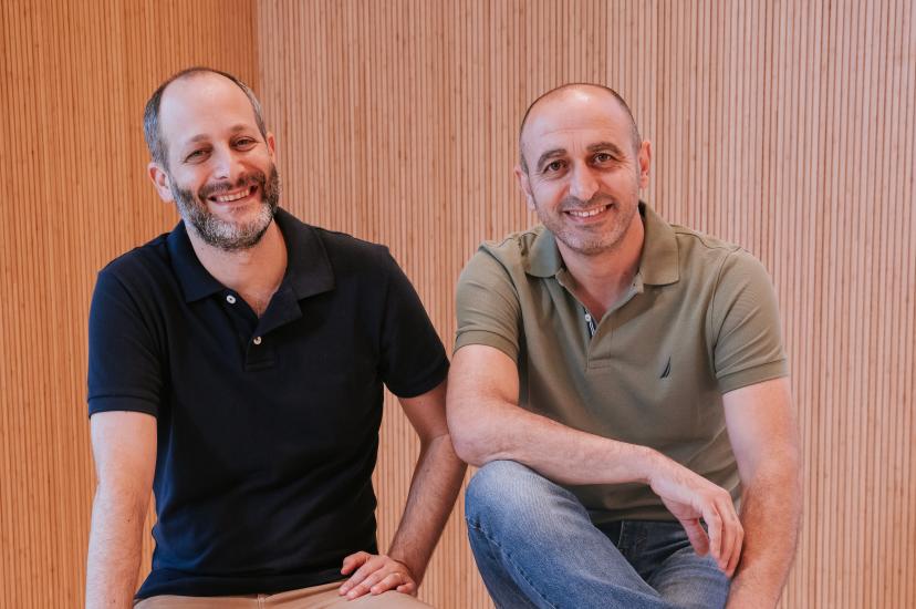 Teramount co-founders Hesham Taha and Avi Israel