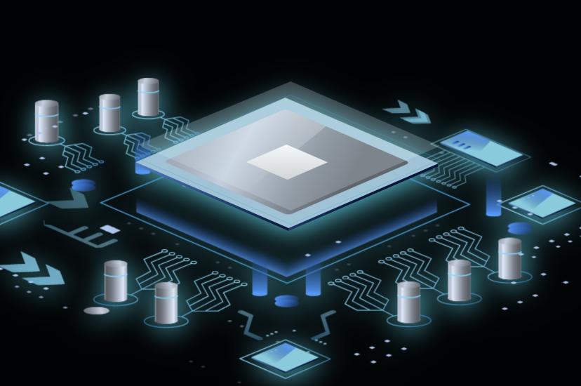 Photonic computing chip
