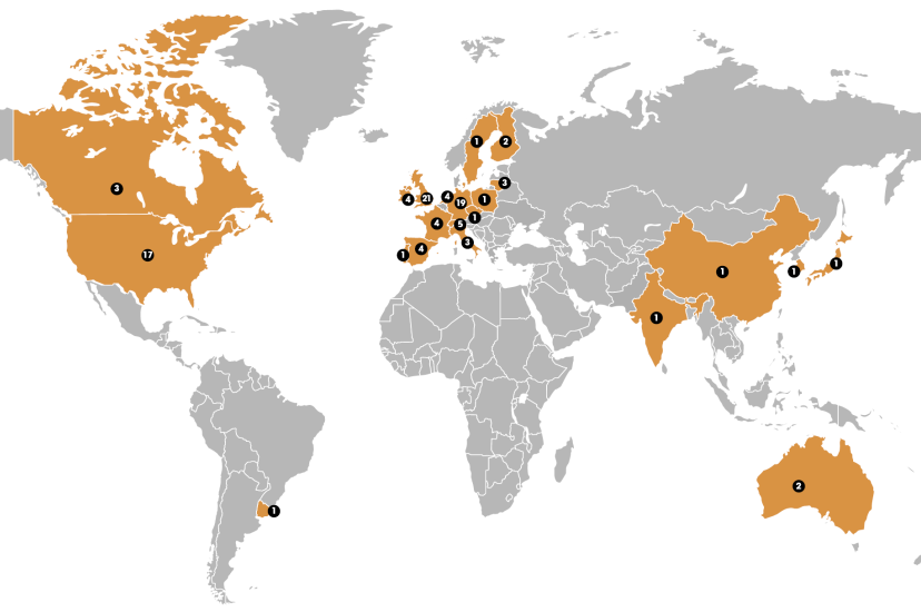 The Photonics100 2026 map