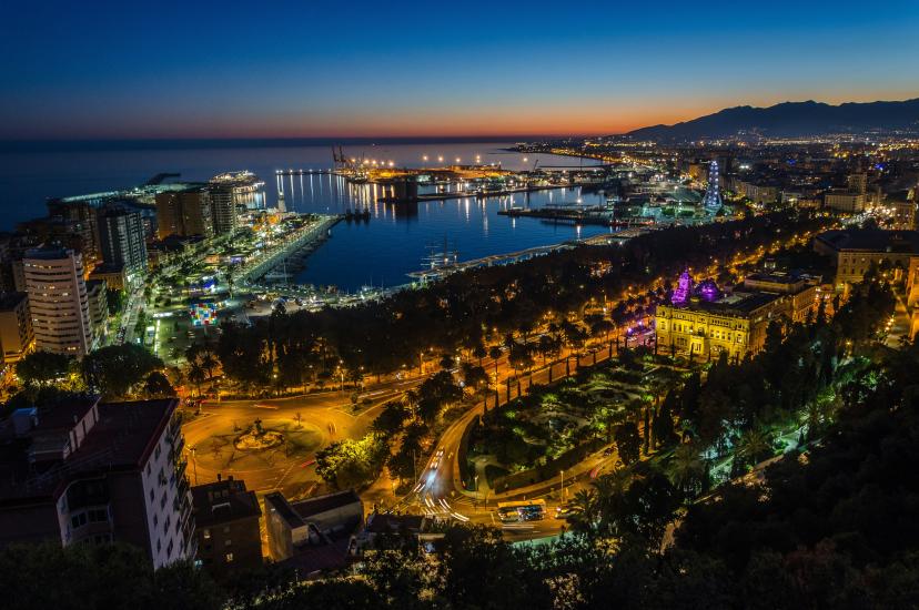 The Port of Malaga