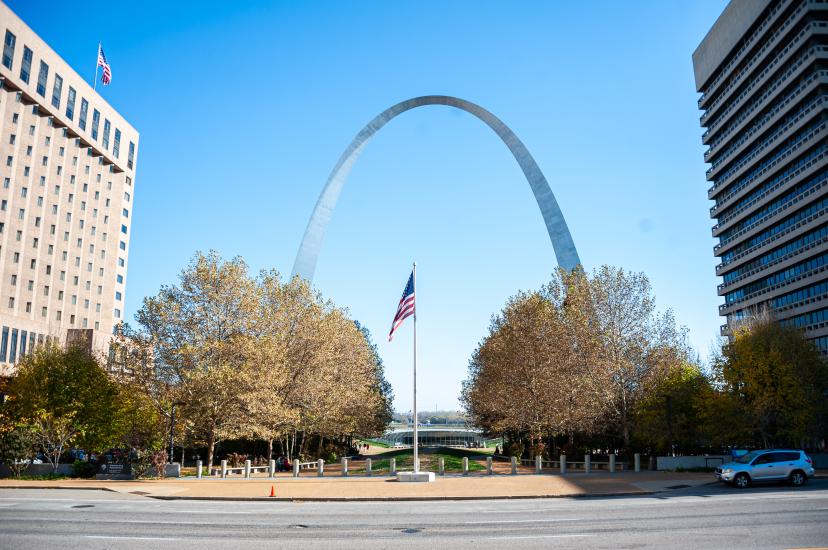 Gateway Arch in St. Louis, US