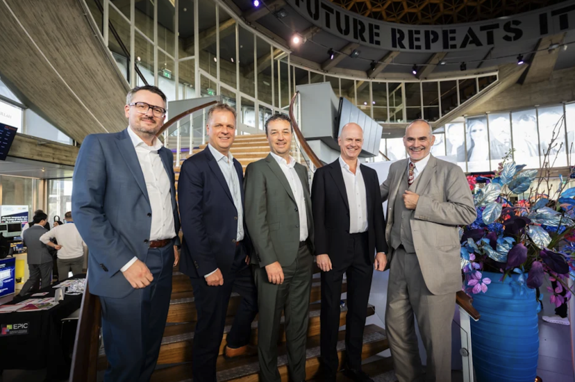 Erik van de Burgwal, Eelko Brinkhoff, Ton van Mol, Otto van den Boogaard and Gustav Kalbe