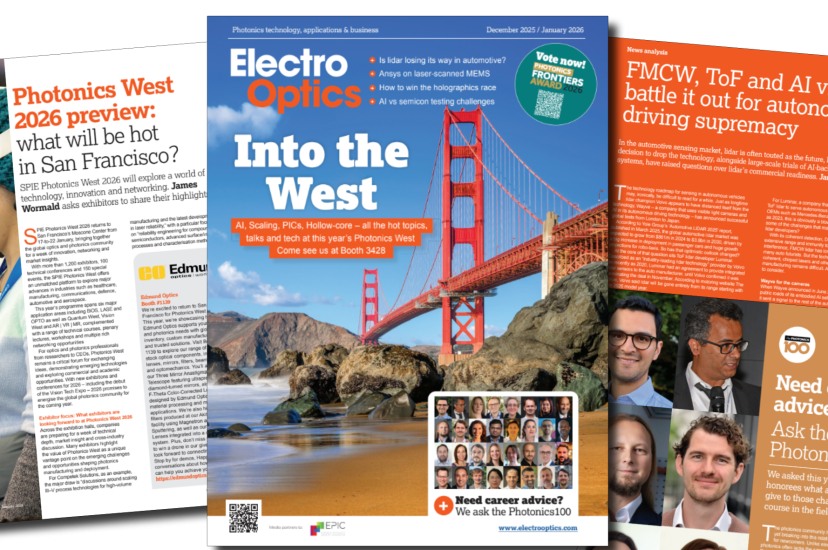 Dec 2025 / Jan 2026 issue of Electro Optics