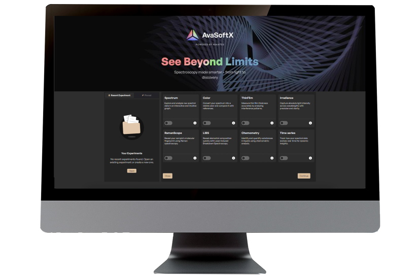 Image of AvaSoft on a monitor