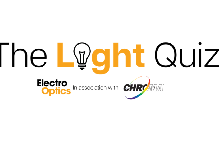 Light Quiz Logo - Electro Optics in association with Chroma Technology