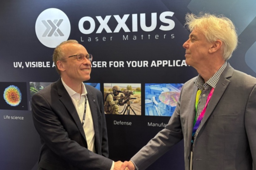 Thierry Georges, CEO Oxxius and Newell Lessell, CEO Chroma at Photonics West 2026
