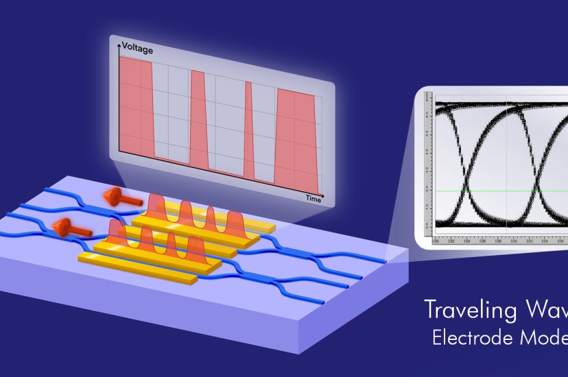 Traveling wave electrode model