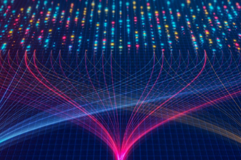 Large-scale quantum information processing graphic representation