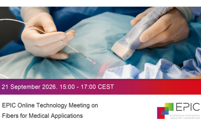 EPIC Online Technology Meeting on Fibers for Medical Applications logo