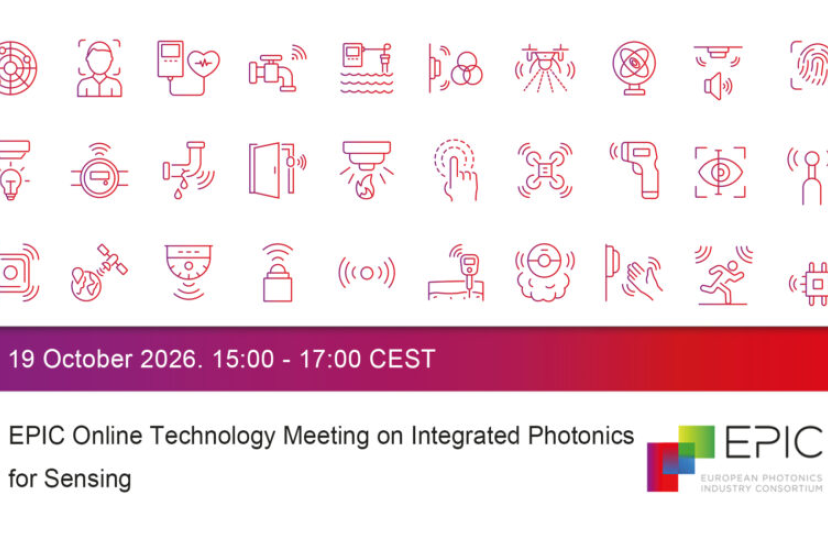 EPIC Online Technology Meeting on Integrated Photonics for Sensing logo