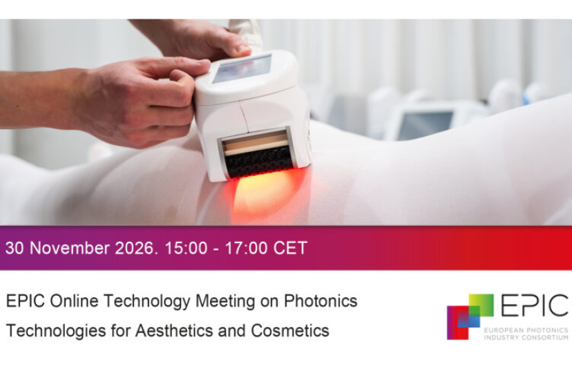 EPIC Online Technology Meeting on Photonics Technologies for Aesthetics and Cosmetics logo