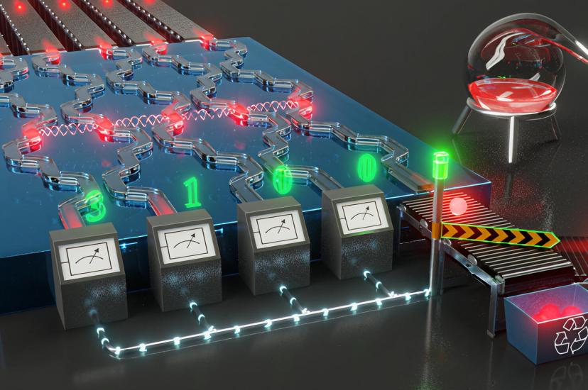 Below-threshold quantum error correction system from QuiX Quantum