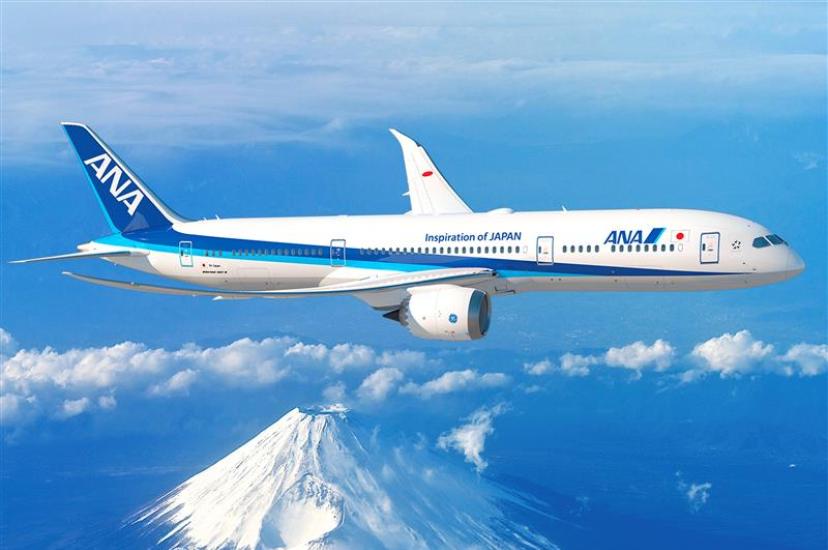 Boeing 787 in ANA livery